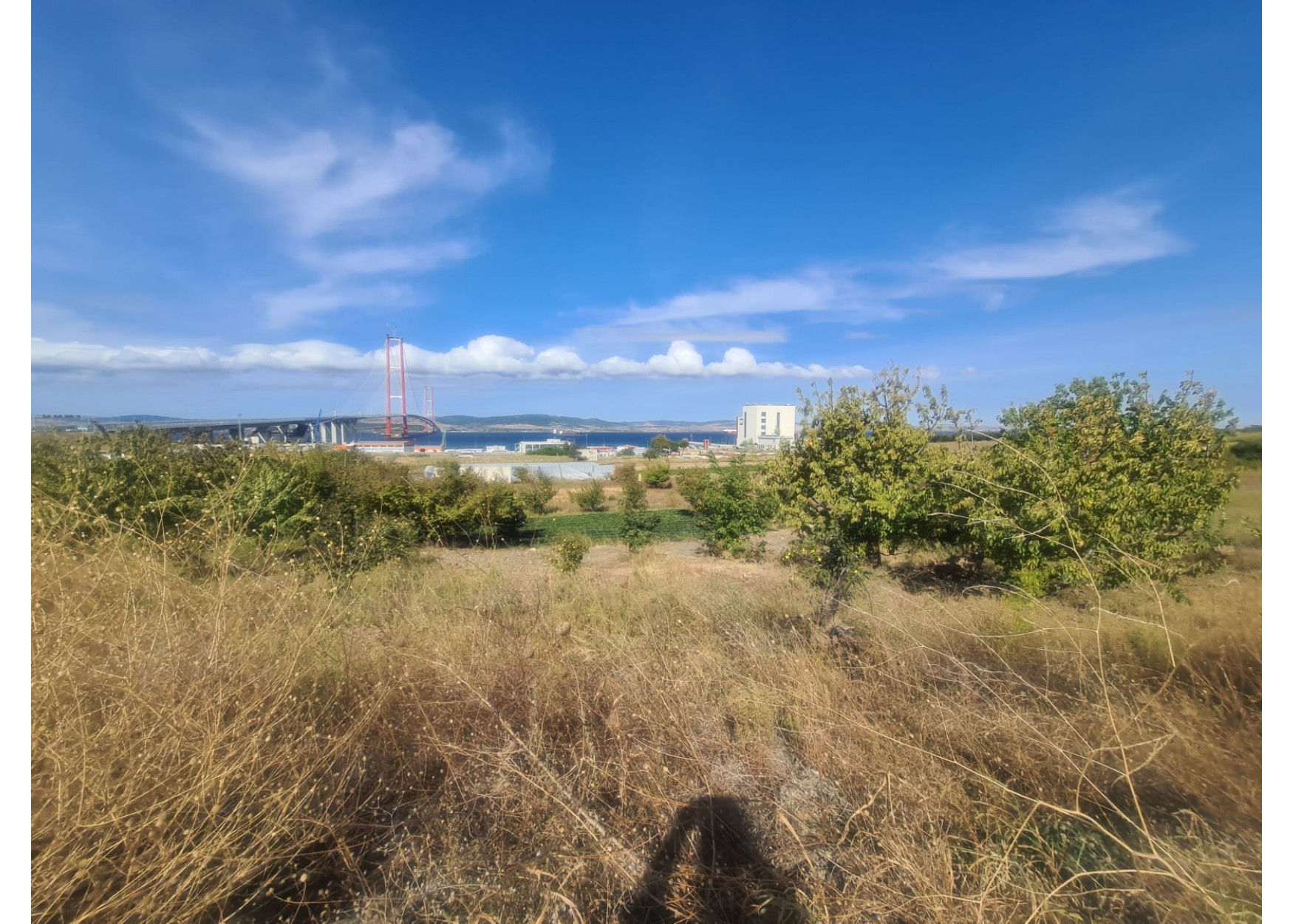  Çanakkale Lapseki Satılık Arazi Köprü ve Deniz Manzaralı